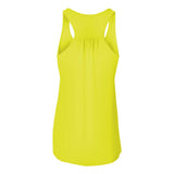 8800 BELLA + CANVAS Women's Flowy Racerback Tank Neon Yellow