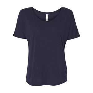 8816 BELLA + CANVAS Women’s Slouchy Tee Midnight