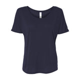 8816 BELLA + CANVAS Women’s Slouchy Tee Midnight