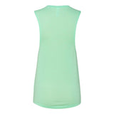 8803 BELLA + CANVAS Women's Flowy Scoop Muscle Tank Mint