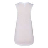 8803 BELLA + CANVAS Women's Flowy Scoop Muscle Tank White