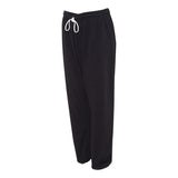 3737 BELLA + CANVAS Sponge Fleece Long Scrunch Pants Black