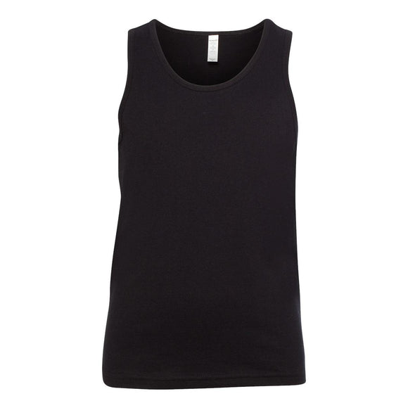 3480Y BELLA + CANVAS Youth Jersey Tank Black