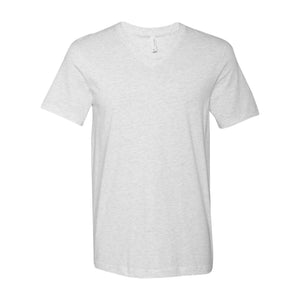 3005 BELLA + CANVAS Jersey V-Neck Tee Ash