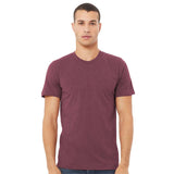 3413 BELLA + CANVAS Triblend Tee Maroon Triblend