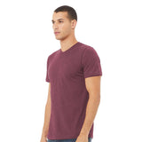 3413 BELLA + CANVAS Triblend Tee Maroon Triblend