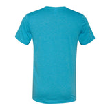 3415 BELLA + CANVAS Triblend V-Neck Short Sleeve Tee Aqua Triblend