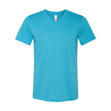 3415 BELLA + CANVAS Triblend V-Neck Short Sleeve Tee Aqua Triblend