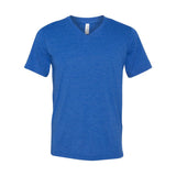 3415 BELLA + CANVAS Triblend V-Neck Short Sleeve Tee True Royal Triblend