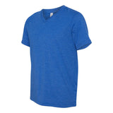 3415 BELLA + CANVAS Triblend V-Neck Short Sleeve Tee True Royal Triblend