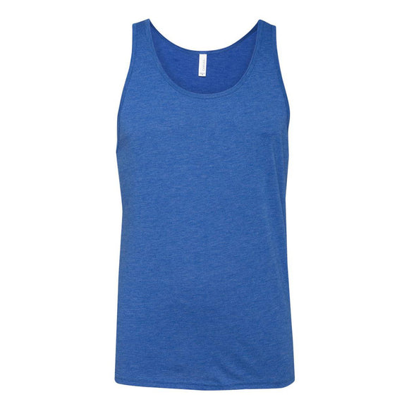 3480 BELLA + CANVAS Jersey Tank True Royal Triblend