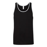 3480 BELLA + CANVAS Jersey Tank Black/ Athletic Heather