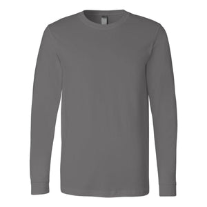 3501 BELLA + CANVAS Unisex Jersey Long Sleeve Tee Asphalt