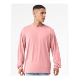 3501 BELLA + CANVAS Unisex Jersey Long Sleeve Tee Pink