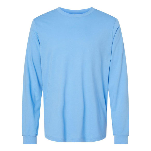 3501 BELLA + CANVAS Unisex Jersey Long Sleeve Tee Carolina Blue