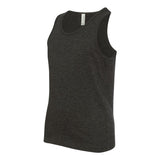 3480Y BELLA + CANVAS Youth Jersey Tank Dark Grey Heather