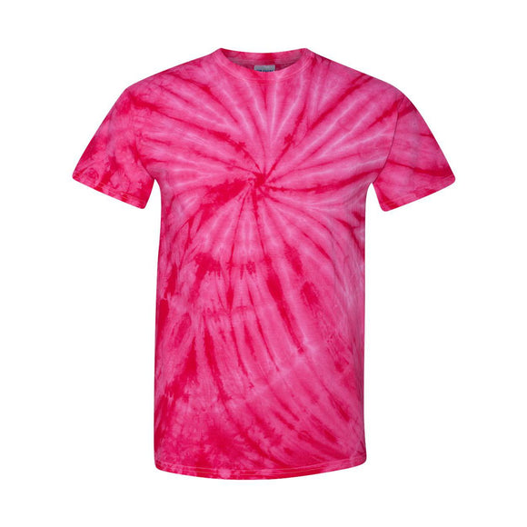 200CY Dyenomite Cyclone Pinwheel Tie-Dyed T-Shirt Fuchsia