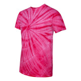 200CY Dyenomite Cyclone Pinwheel Tie-Dyed T-Shirt Fuchsia