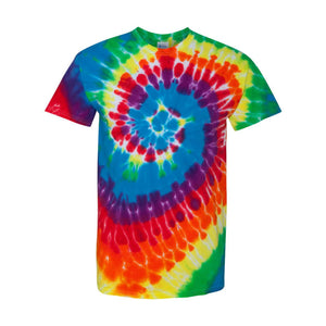 200MS Dyenomite Multi-Color Spiral Tie-Dyed T-Shirt Michelangelo