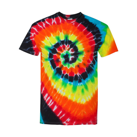 200MS Dyenomite Multi-Color Spiral Tie-Dyed T-Shirt Illusion