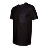 783 Anvil Midweight Pocket T-Shirt Black