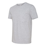 783 Anvil Midweight Pocket T-Shirt Heather Grey