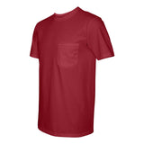 783 Anvil Midweight Pocket T-Shirt Independence Red