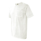 6030 Comfort Colors Garment-Dyed Heavyweight Pocket T-Shirt White