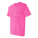 6030 Comfort Colors Garment-Dyed Heavyweight Pocket T-Shirt Neon Pink