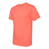 3930R Fruit of the Loom HD Cotton Short Sleeve T-Shirt Retro Heather Coral