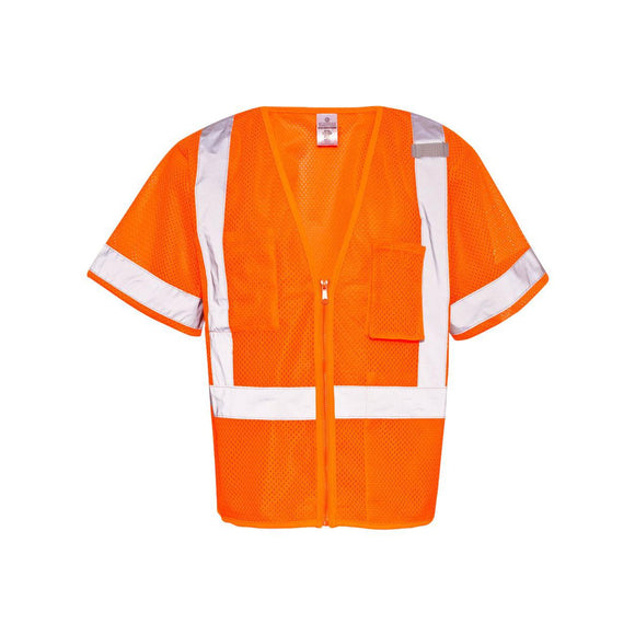 1264-1265 Kishigo Class 3 Economy Vest Orange