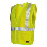 FM389 Kishigo Flame-Resistant Breathable Mesh Vest Lime