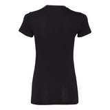 6004 BELLA + CANVAS Women's Slim Fit Tee Solid Black Blend