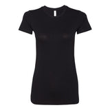 6004 BELLA + CANVAS Women's Slim Fit Tee Solid Black Blend