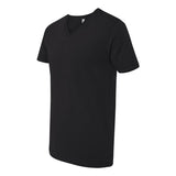 3200 Next Level Unisex Cotton V-Neck T-Shirt Black