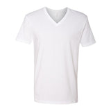 3200 Next Level Unisex Cotton V-Neck T-Shirt White