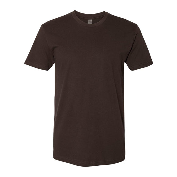 3600 Next Level Unisex Cotton T-Shirt Dark Chocolate