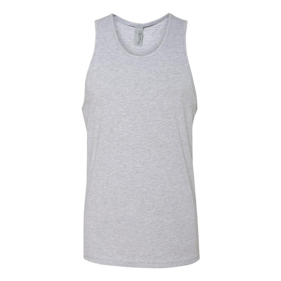 3633 Next Level Unisex Cotton Muscle Tank Heather Grey