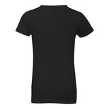 3710 Next Level Girls’ Cotton Princess T-Shirt Black