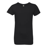 3710 Next Level Girls’ Cotton Princess T-Shirt Black