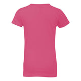 3710 Next Level Girls’ Cotton Princess T-Shirt Hot Pink