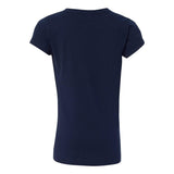 3710 Next Level Girls’ Cotton Princess T-Shirt Midnight Navy