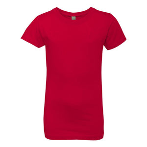 3710 Next Level Girls’ Cotton Princess T-Shirt Red