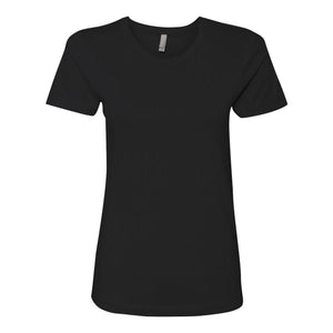 3900 Next Level Women’s Cotton T-Shirt Black