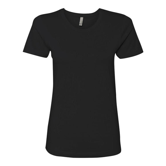 3900 Next Level Women’s Cotton T-Shirt Black