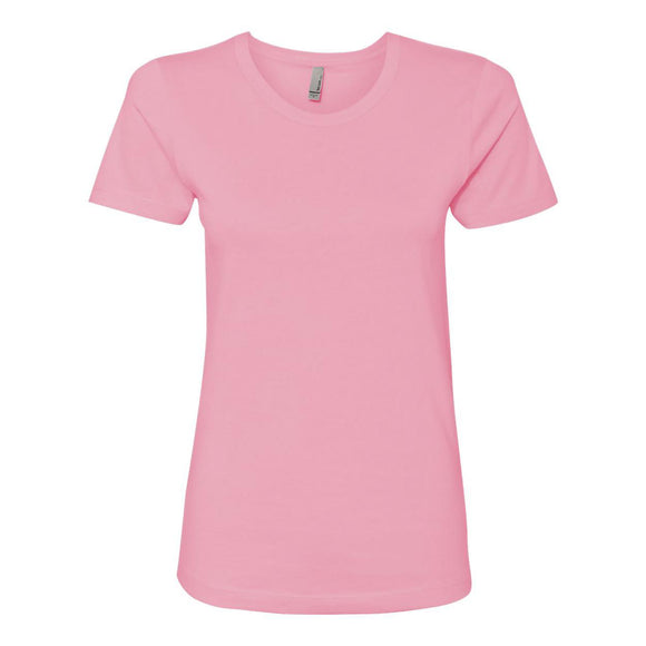 3900 Next Level Women’s Cotton T-Shirt Light Pink