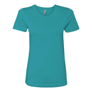 3900 Next Level Women’s Cotton T-Shirt Tahiti Blue