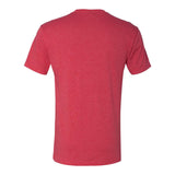 6010 Next Level Unisex Triblend T-Shirt Vintage Red