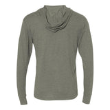 6021 Next Level Unisex Triblend Hooded Long Sleeve Pullover Venetian Grey