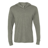 6021 Next Level Unisex Triblend Hooded Long Sleeve Pullover Venetian Grey